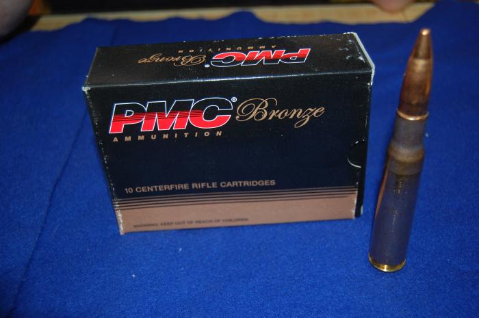 10rds Of Pmc Bronze 50cal Bmg 660gr Fmj Bt Ammo For Sale At Gunauction